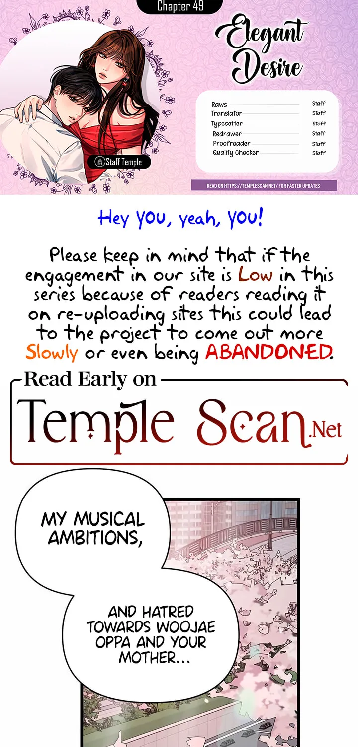 Elegant Desire Chapter 49 page 1 - 