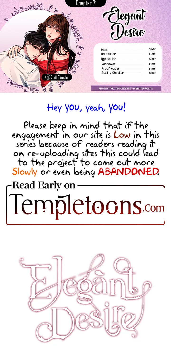 Elegant Desire Chapter 71 page 1 - 
