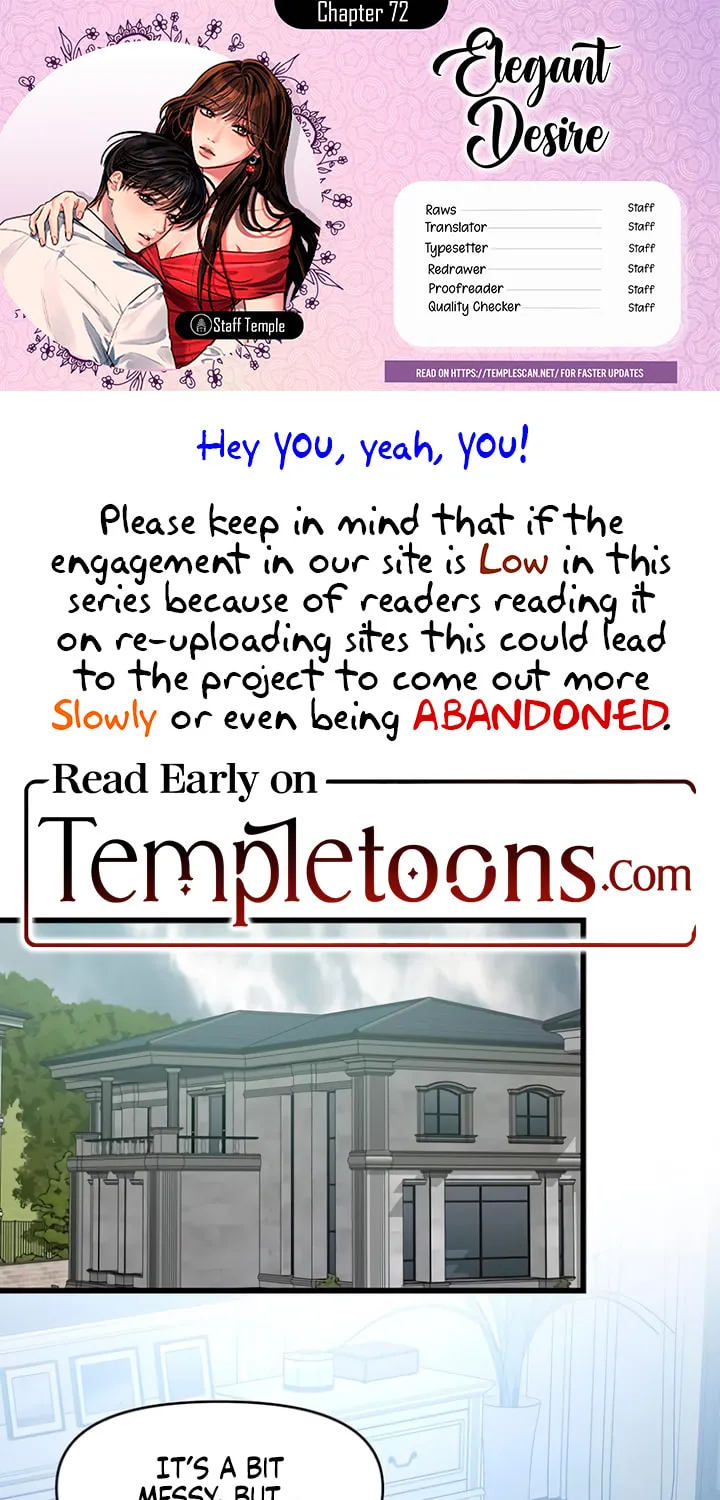 Elegant Desire Chapter 72 page 1 - 
