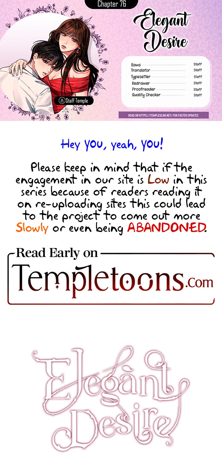 Elegant Desire Chapter 76 page 1 - 