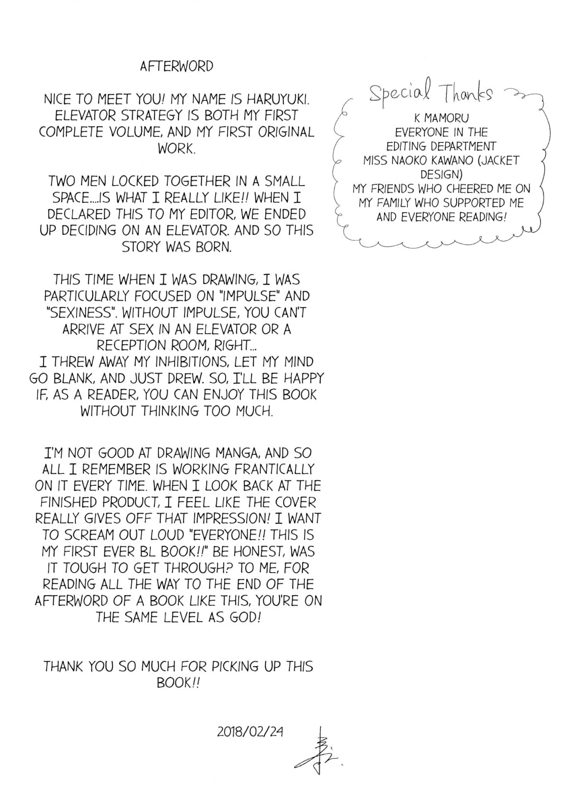 Elevator Strategy Chapter 6 page 27 - 