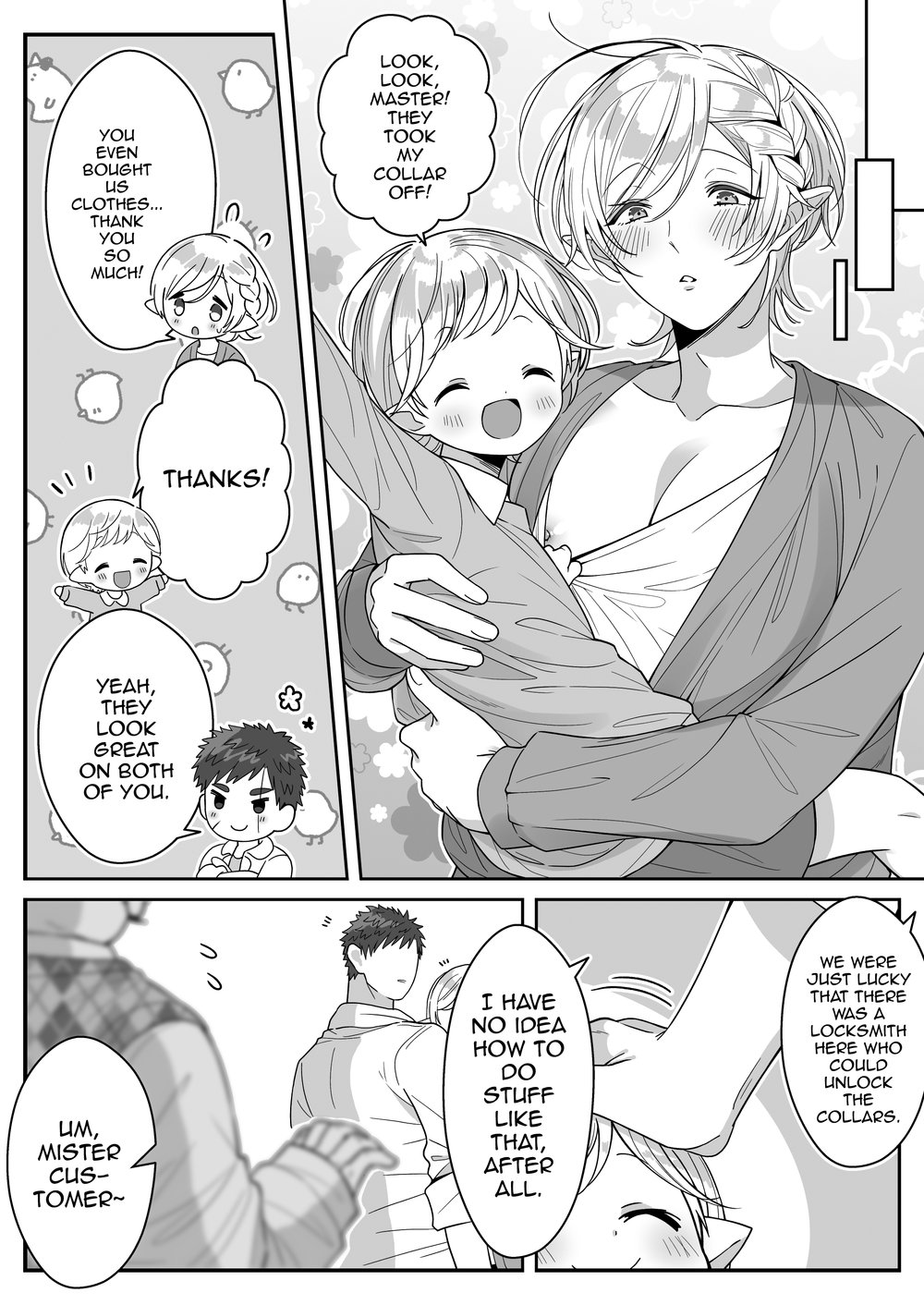 Elf Oyako Seidorei Ichiba nite Hanbaichuu Chapter 2 page 13 - 