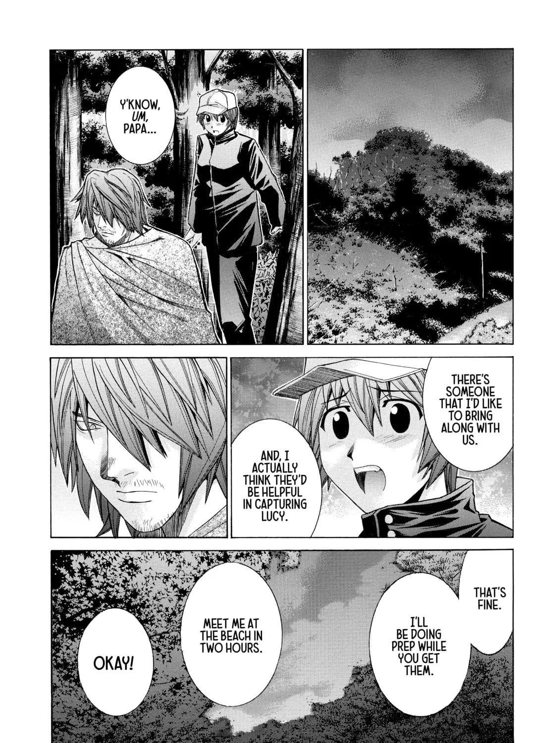 Elfen Lied Chapter 91 page 3 - 