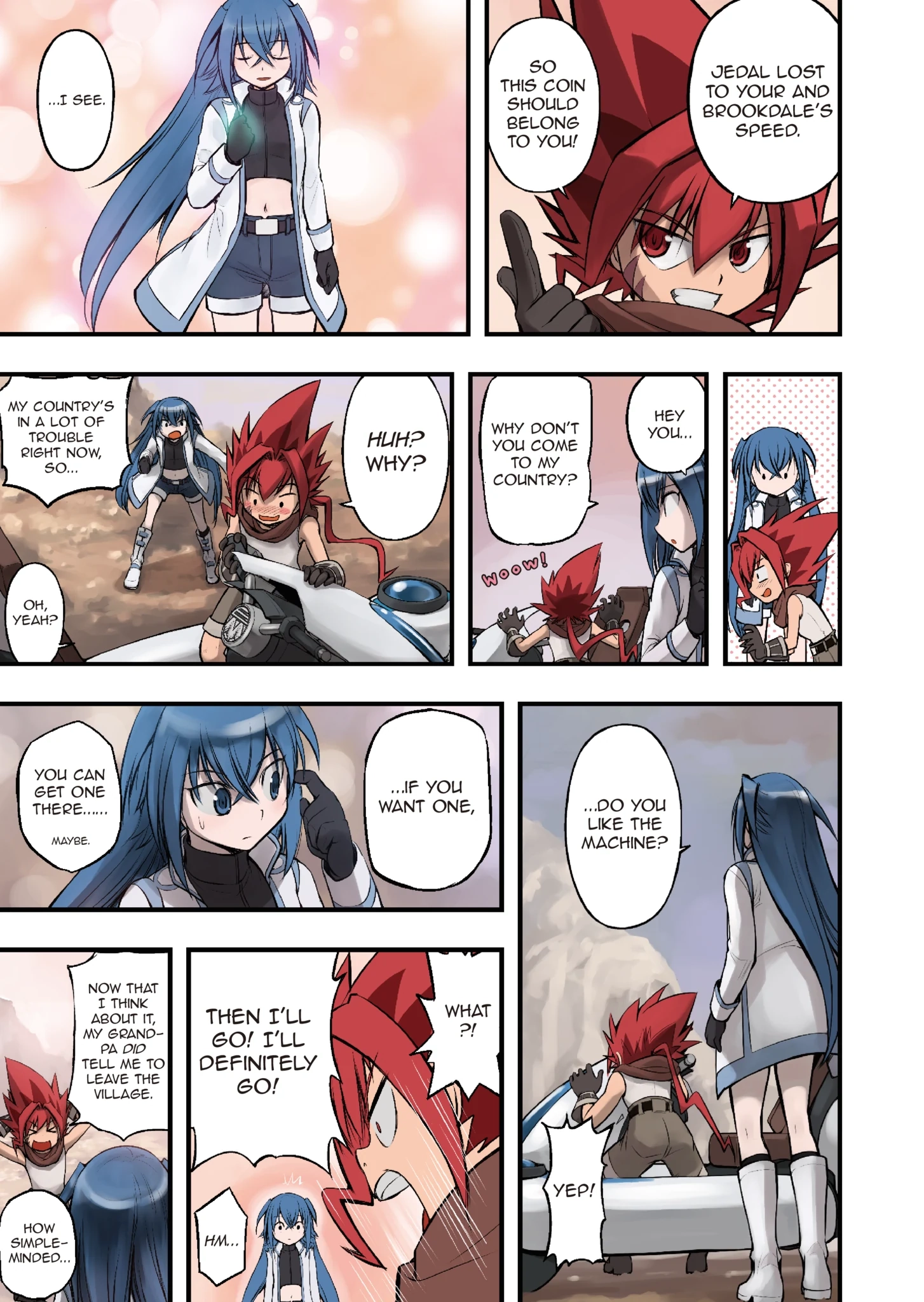 Enchanted Racer Chapter 2 page 18 - 