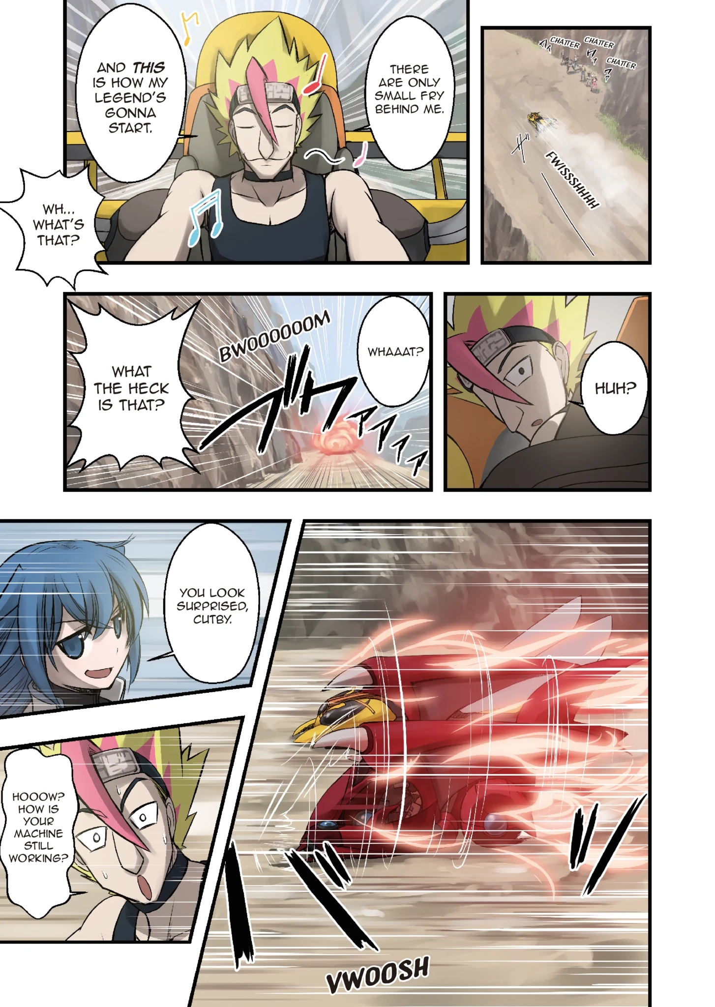 Enchanted Racer Chapter 4 page 11 - 