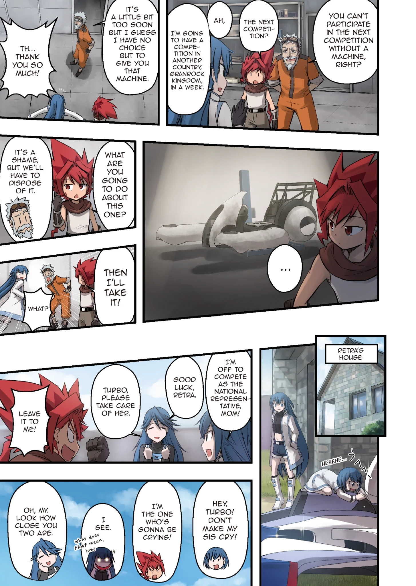 Enchanted Racer Chapter 4 page 17 - 
