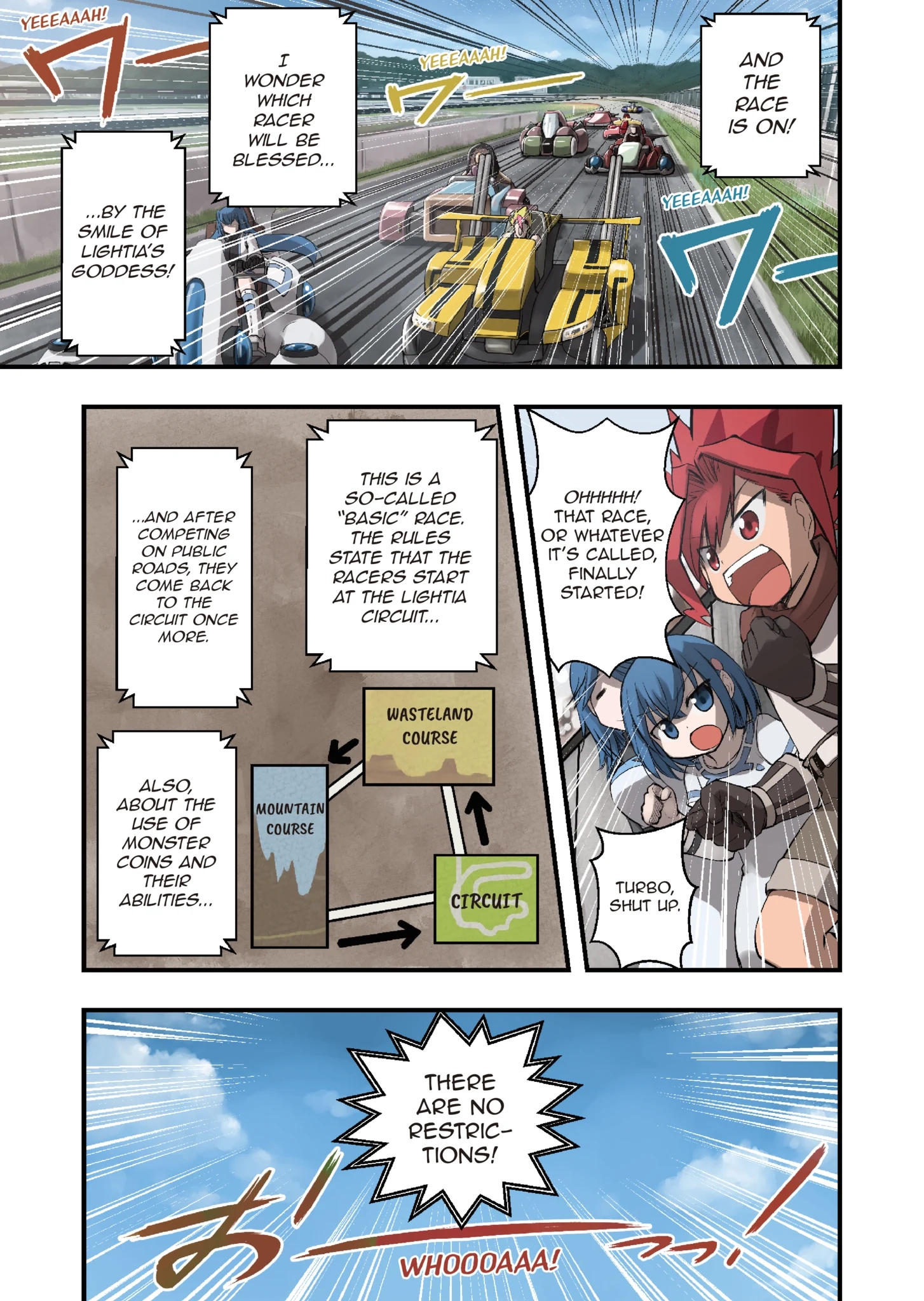Enchanted Racer Chapter 4 page 3 - 