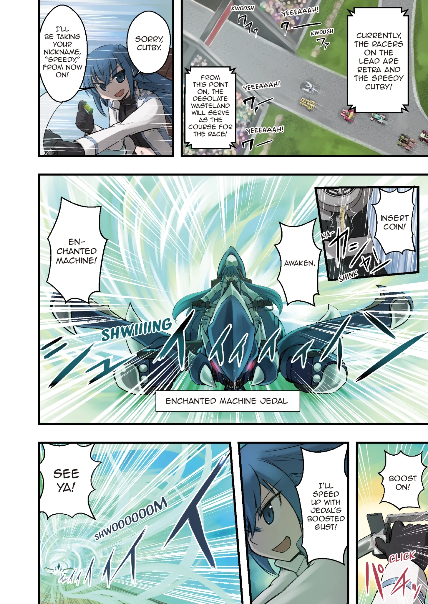 Enchanted Racer Chapter 4 page 4 - 