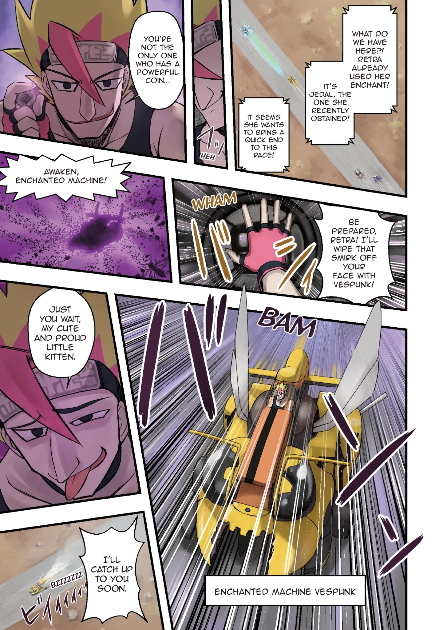 Enchanted Racer Chapter 4 page 5 - 