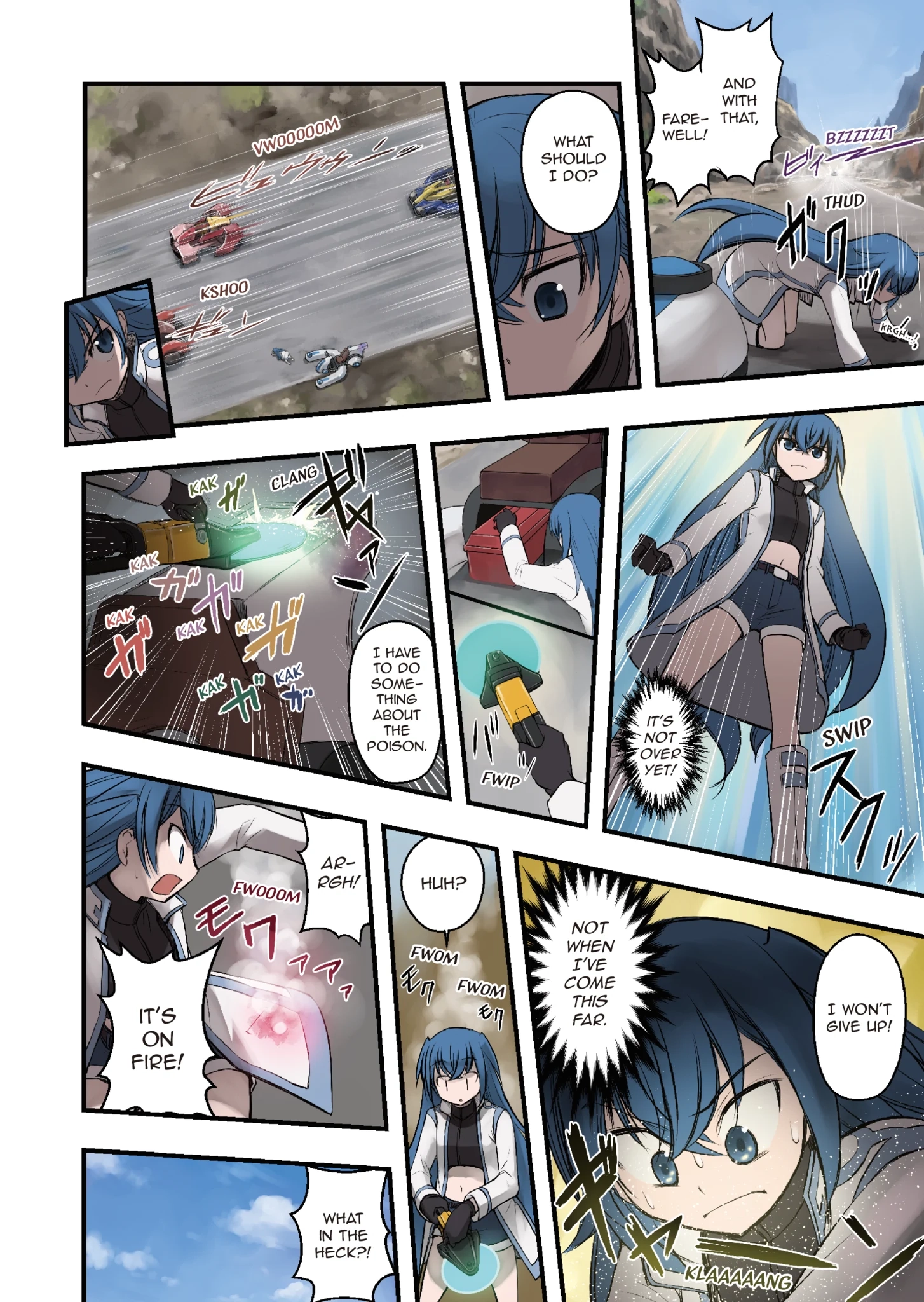Enchanted Racer Chapter 4 page 8 - 