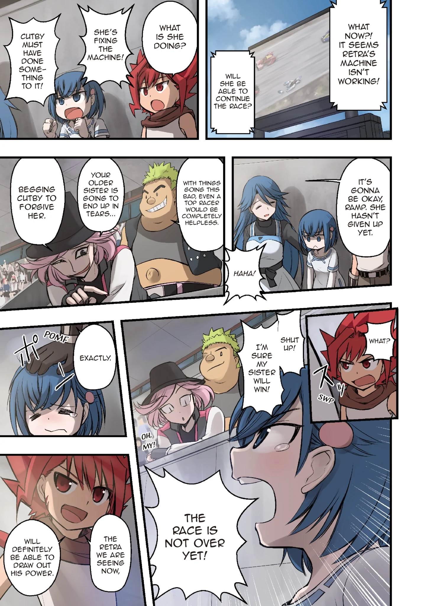 Enchanted Racer Chapter 4 page 9 - 