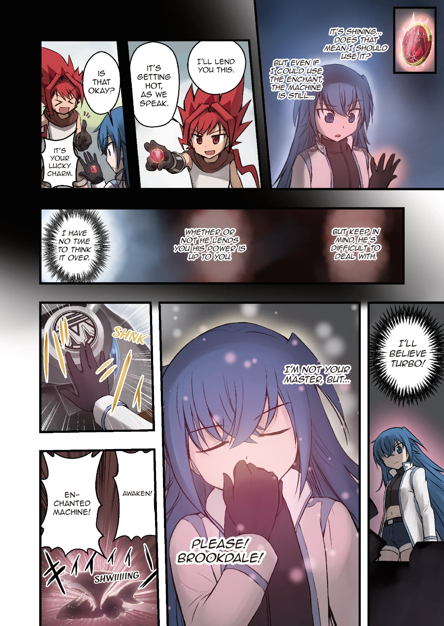Enchanted Racer Chapter 4 page 10 - 