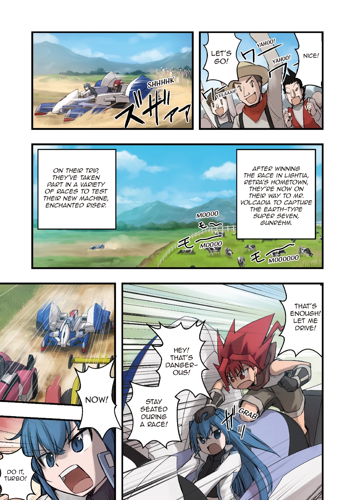Enchanted Racer Chapter 5 page 3 - 