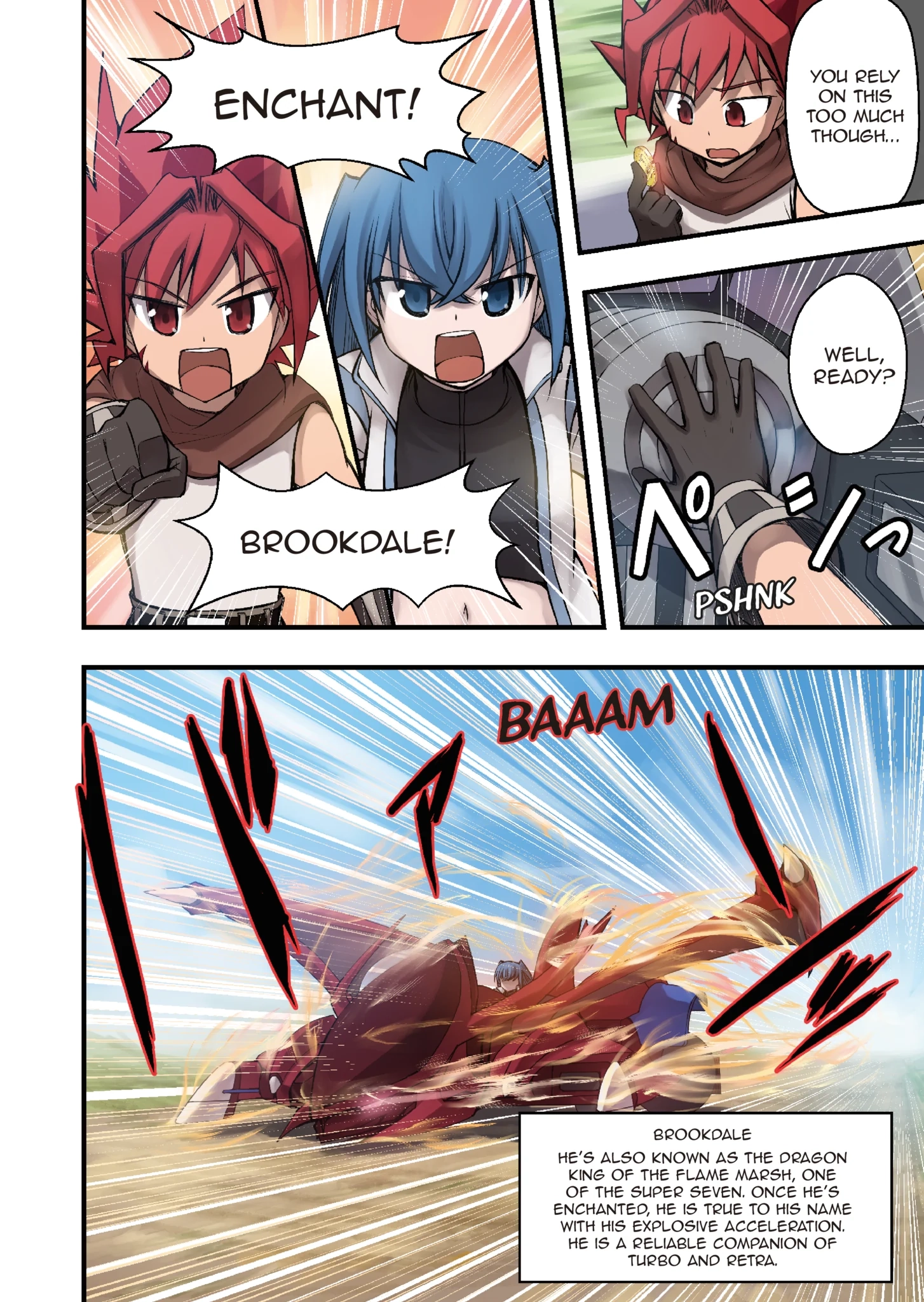 Enchanted Racer Chapter 5 page 4 - 