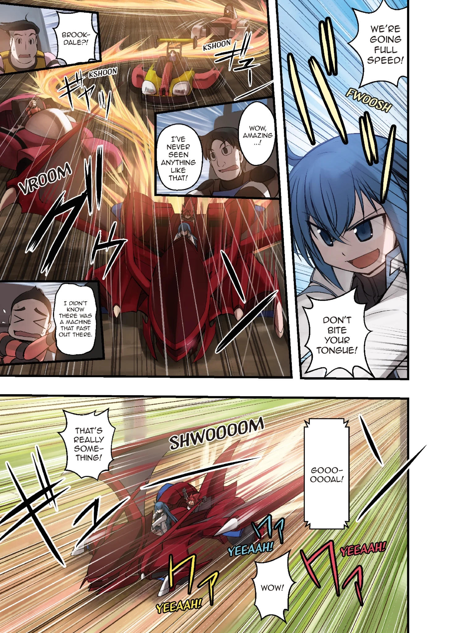 Enchanted Racer Chapter 5 page 5 - 