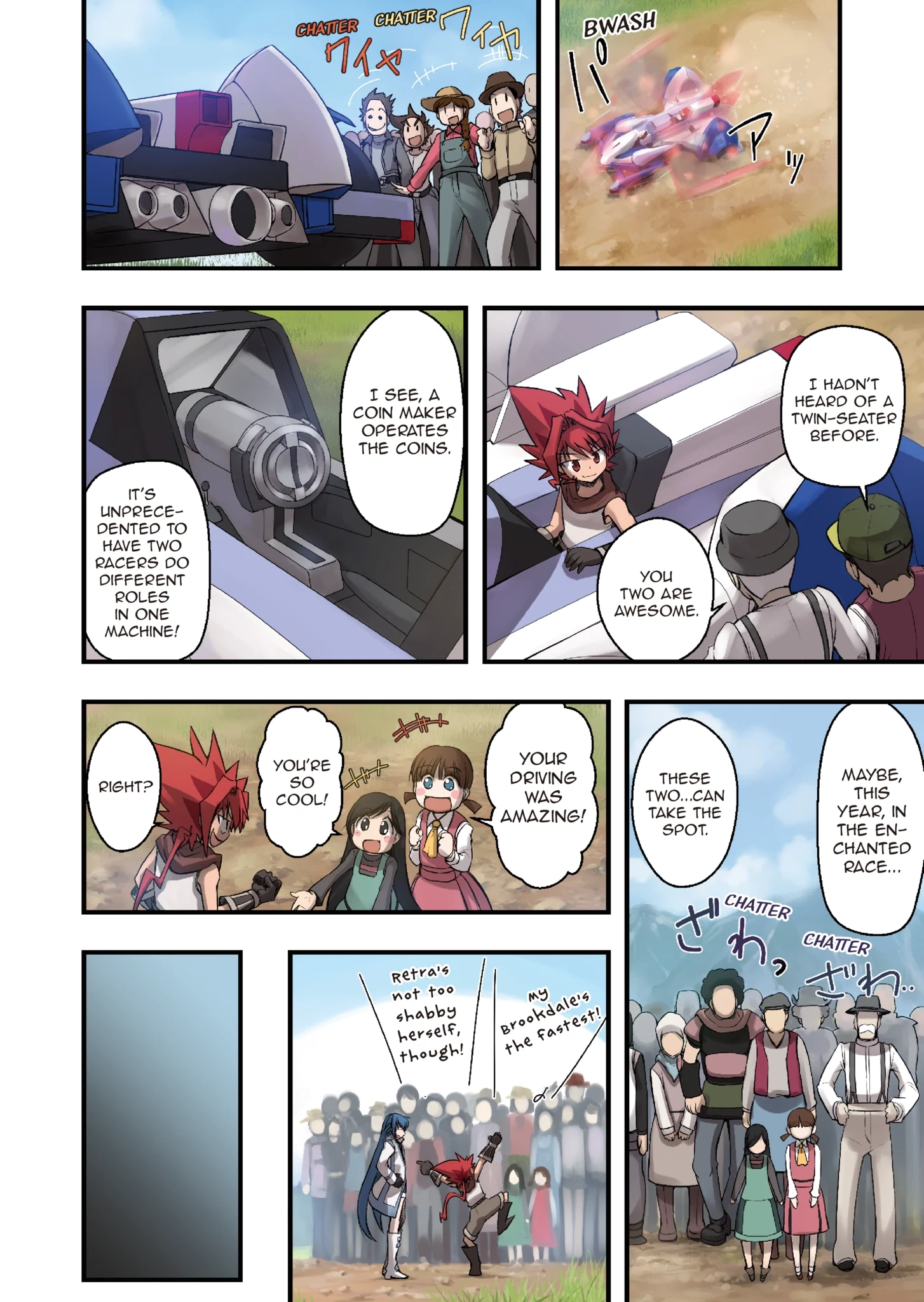 Enchanted Racer Chapter 5 page 6 - 