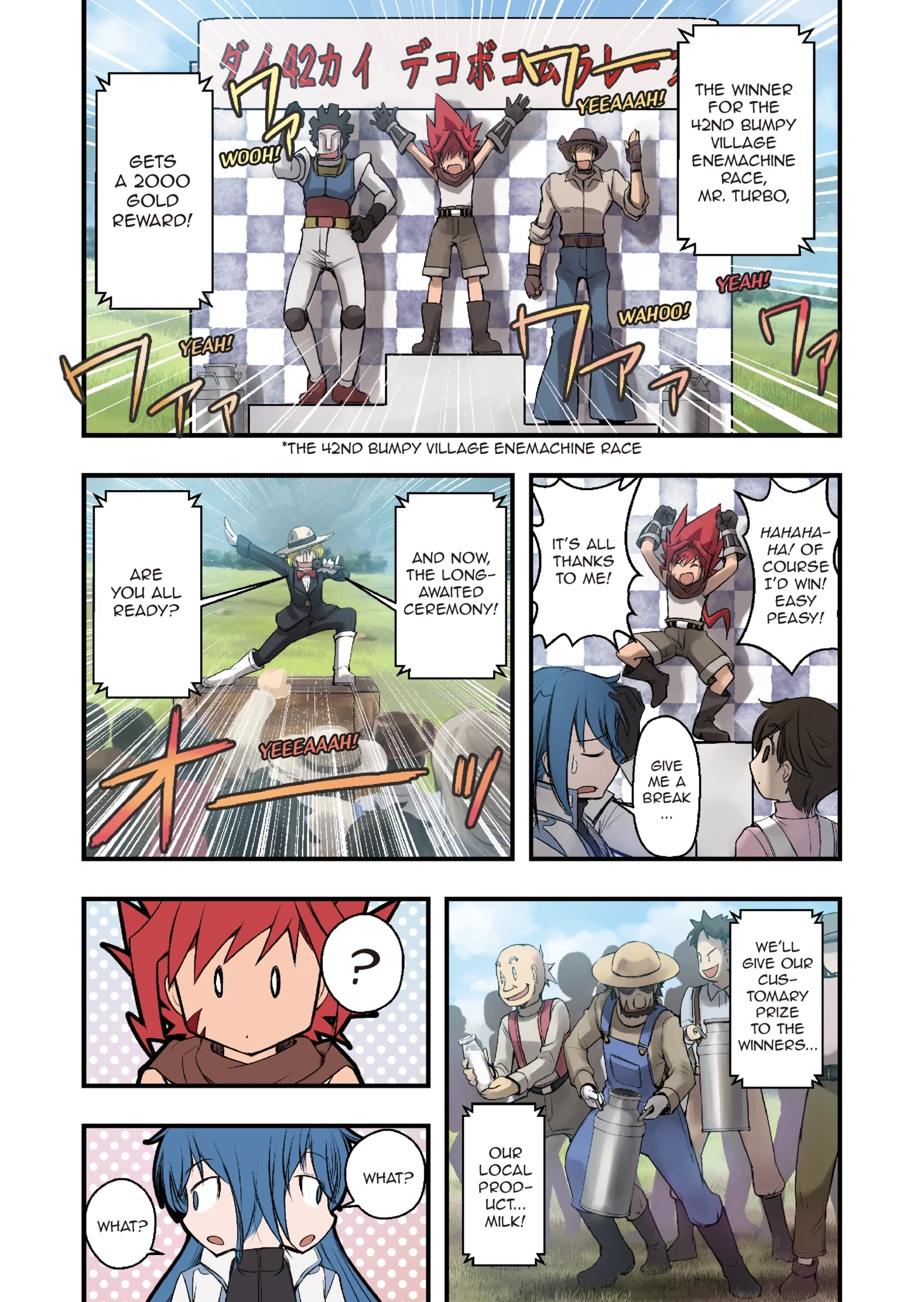 Enchanted Racer Chapter 5 page 7 - 