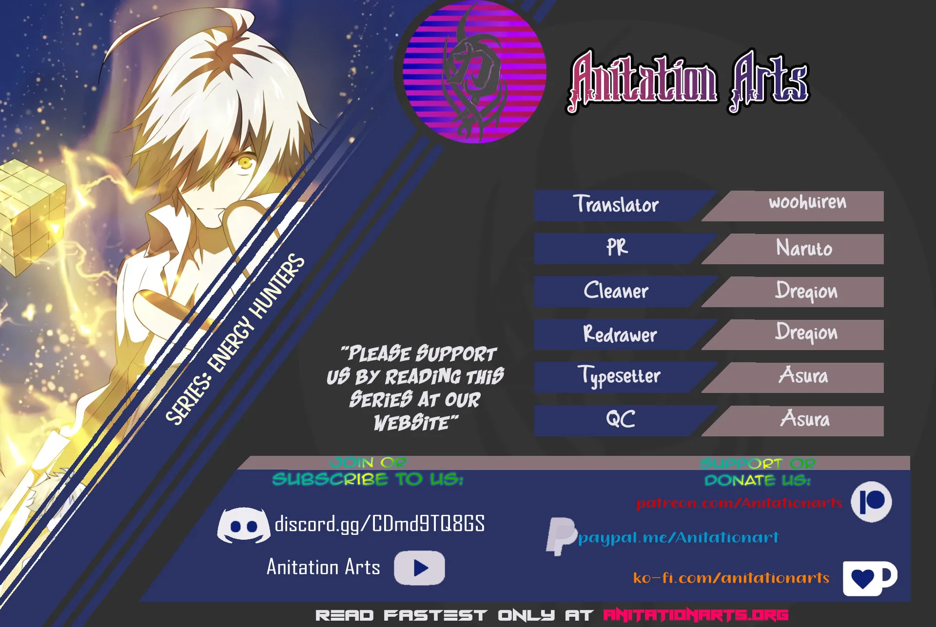 Energy Hunters (Colored) Chapter 116 page 1 - 