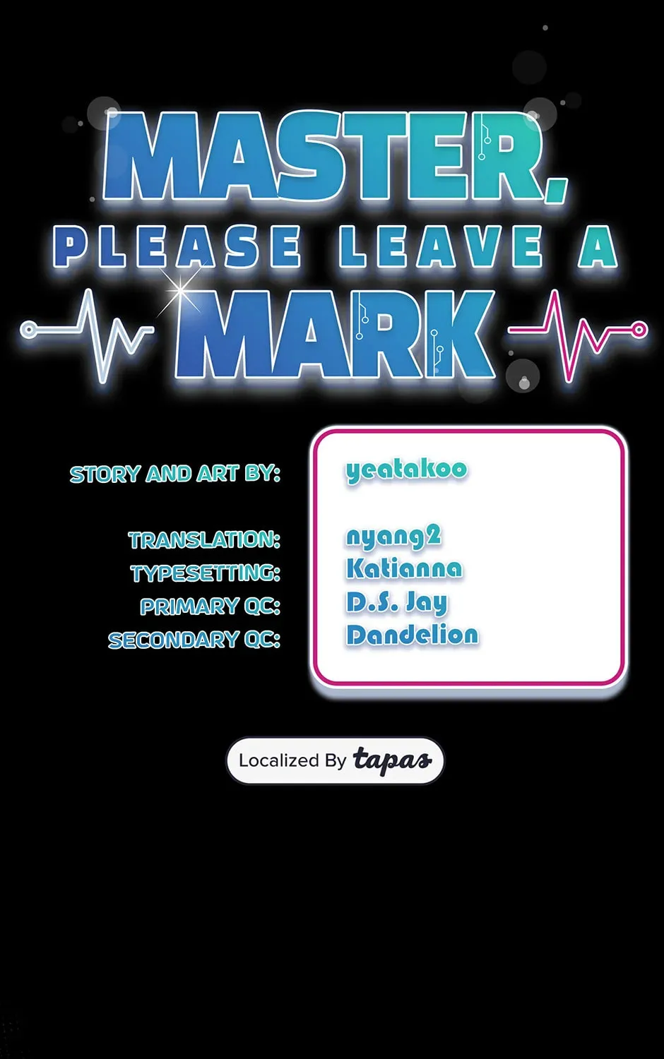 Engrave the Mark, Master Chapter 56 page 61 - 