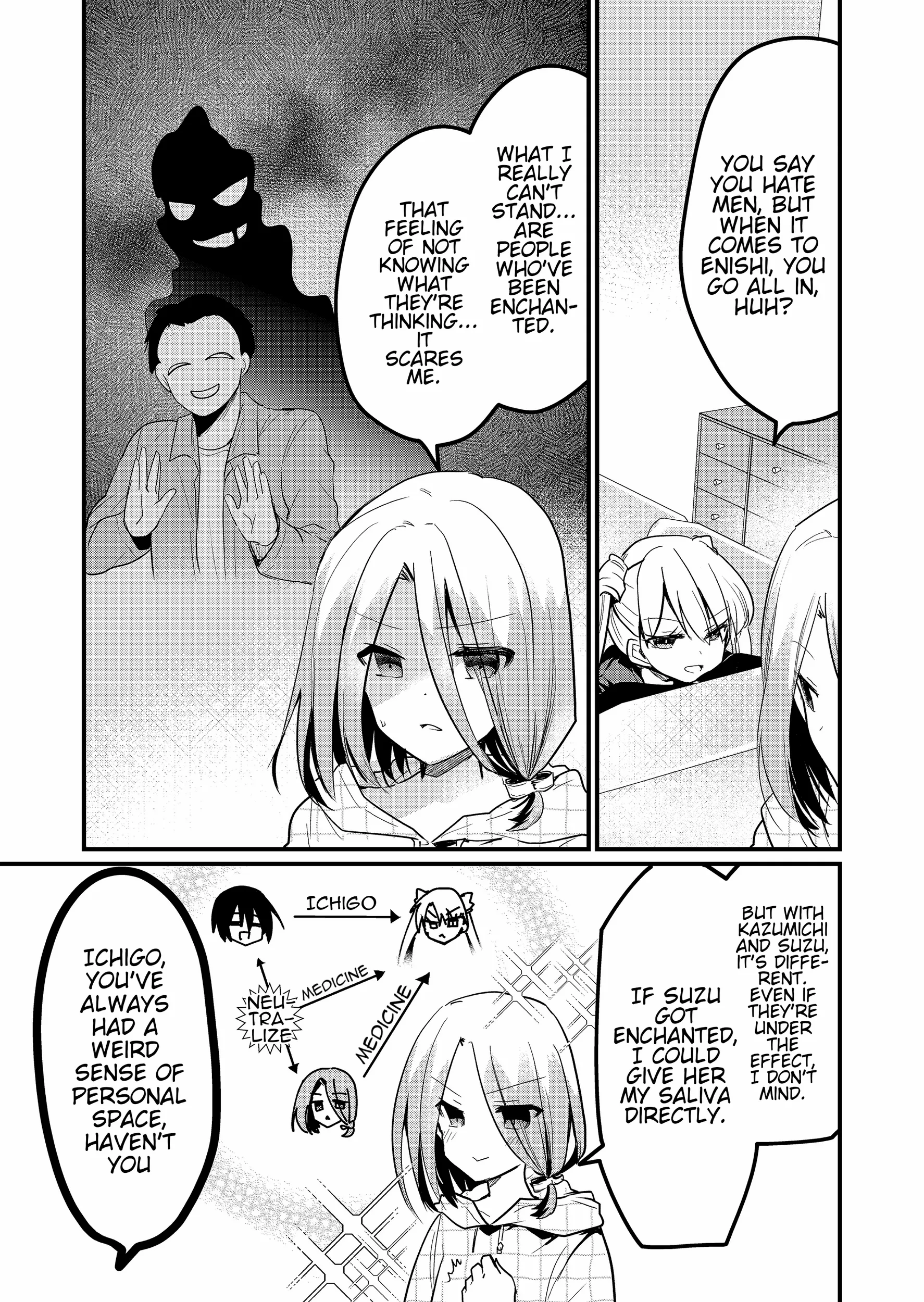 Enishi-kun wa Masho (Harem) Taishitsu ni Mezamemashita Chapter 12.5 page 5 - 