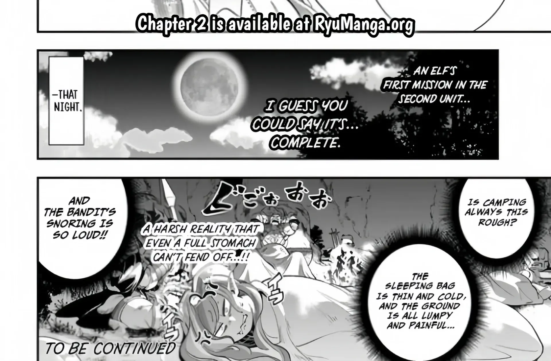 Enoch's Second Squad's Expedition Meal Chapter 1 page 35 - 