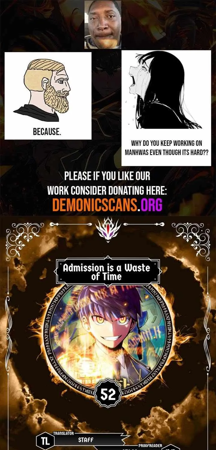 Enrolling Was a Mistake Chapter 52 page 1 - 
