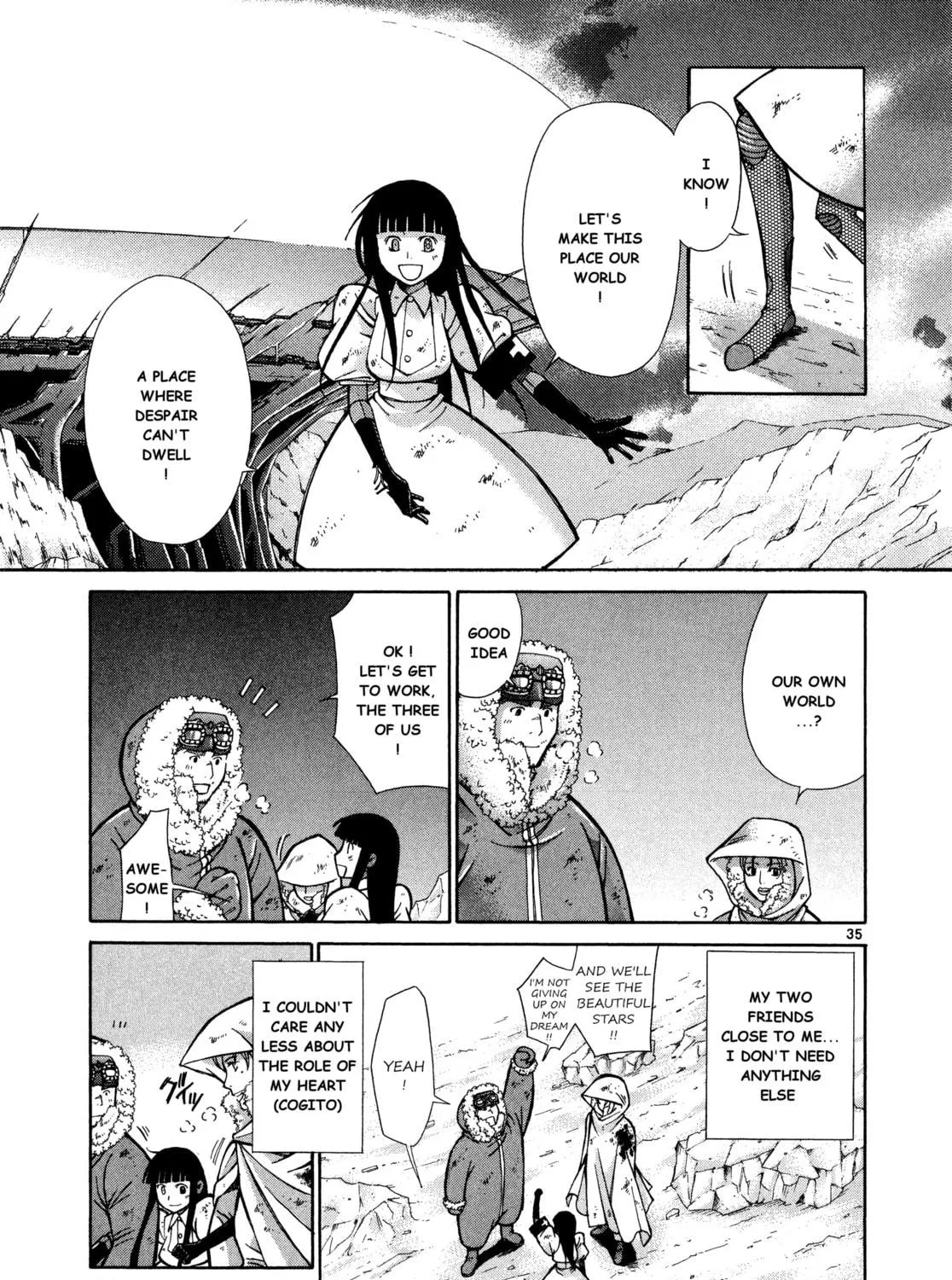 Ergo Proxy: Centzon Hitchers & Undertaker Chapter 10 page 71 - 
