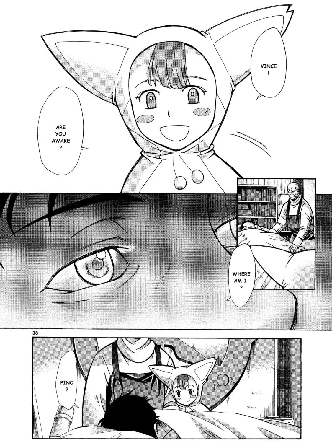 Ergo Proxy: Centzon Hitchers & Undertaker Chapter 10 page 77 - 