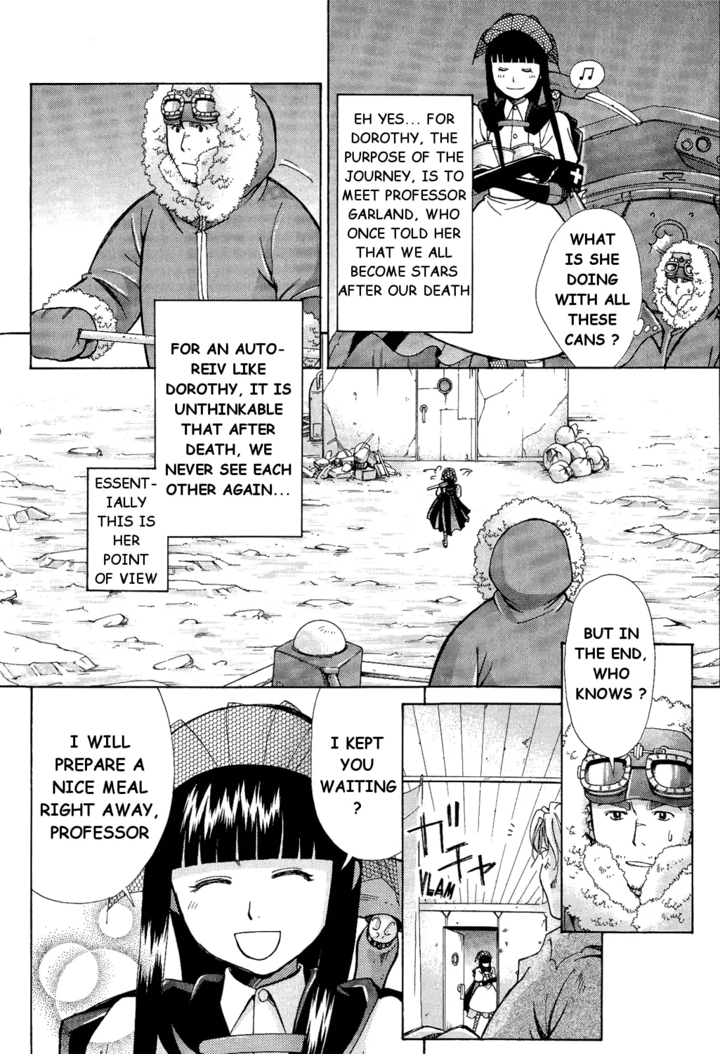 Ergo Proxy: Centzon Hitchers & Undertaker Chapter 6 page 31 - 