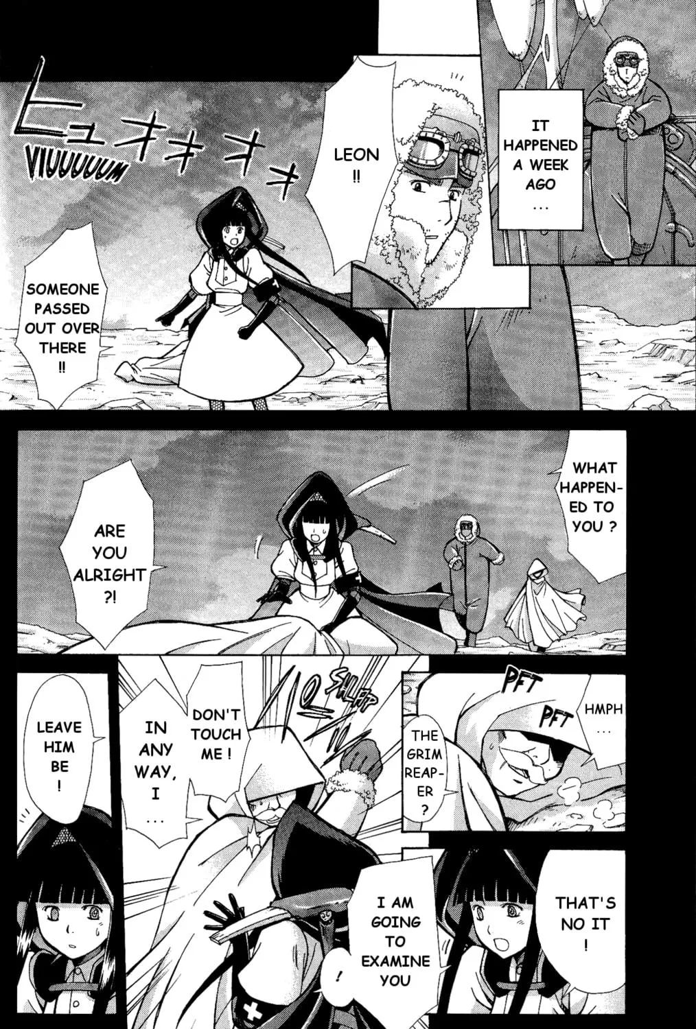 Ergo Proxy: Centzon Hitchers & Undertaker Chapter 6 page 35 - 