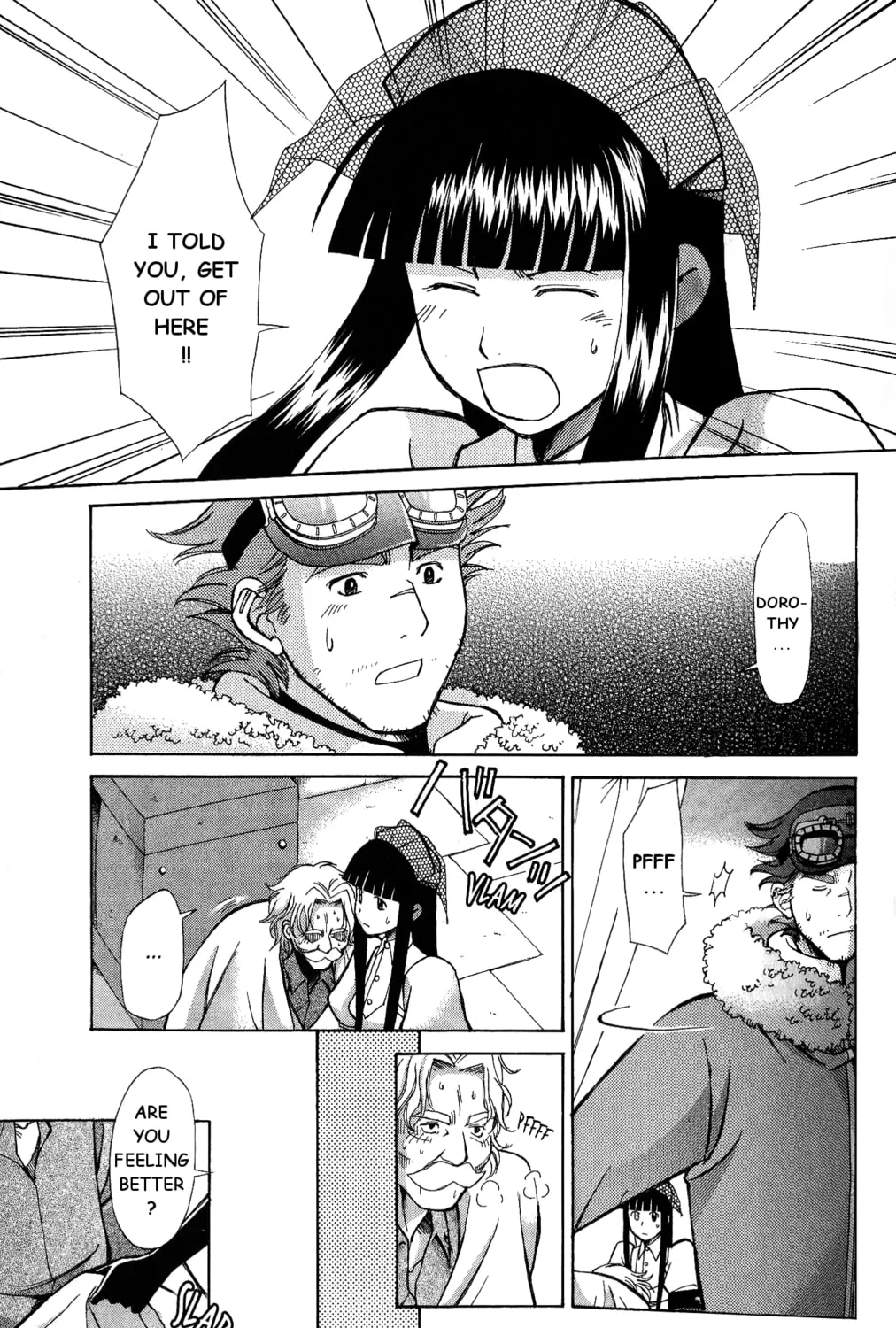 Ergo Proxy: Centzon Hitchers & Undertaker Chapter 6 page 57 - 