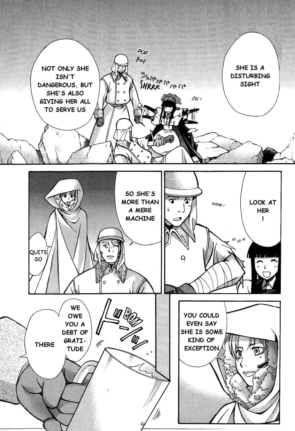 Ergo Proxy: Centzon Hitchers & Undertaker Chapter 7 page 53 - 