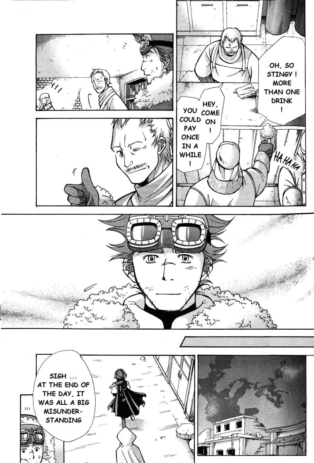 Ergo Proxy: Centzon Hitchers & Undertaker Chapter 7 page 61 - 
