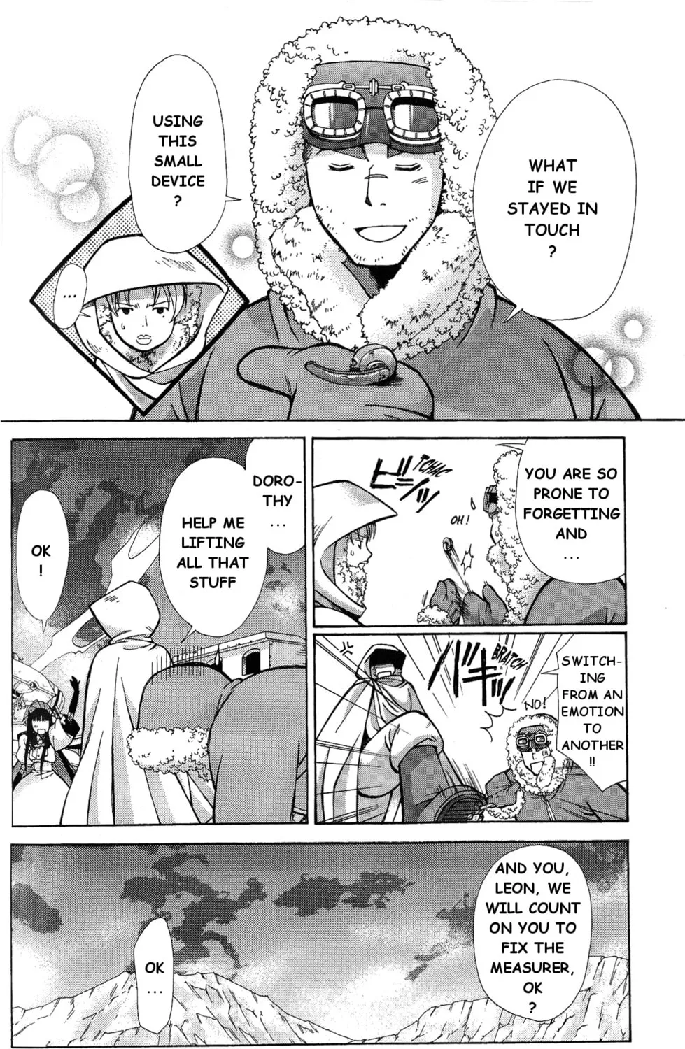 Ergo Proxy: Centzon Hitchers & Undertaker Chapter 7 page 67 - 