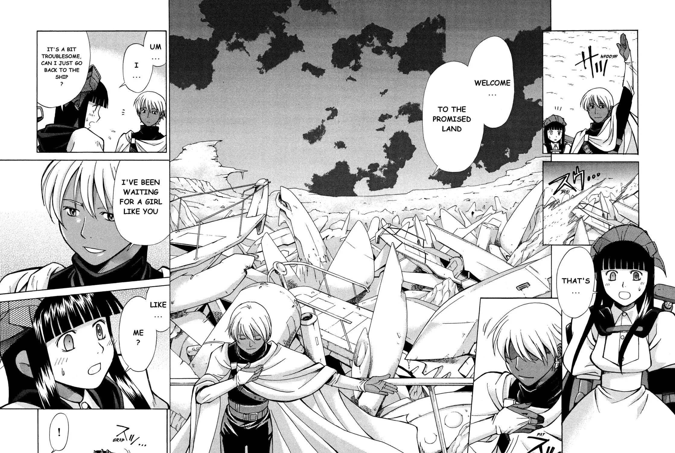 Ergo Proxy: Centzon Hitchers & Undertaker Chapter 8 page 33 - 