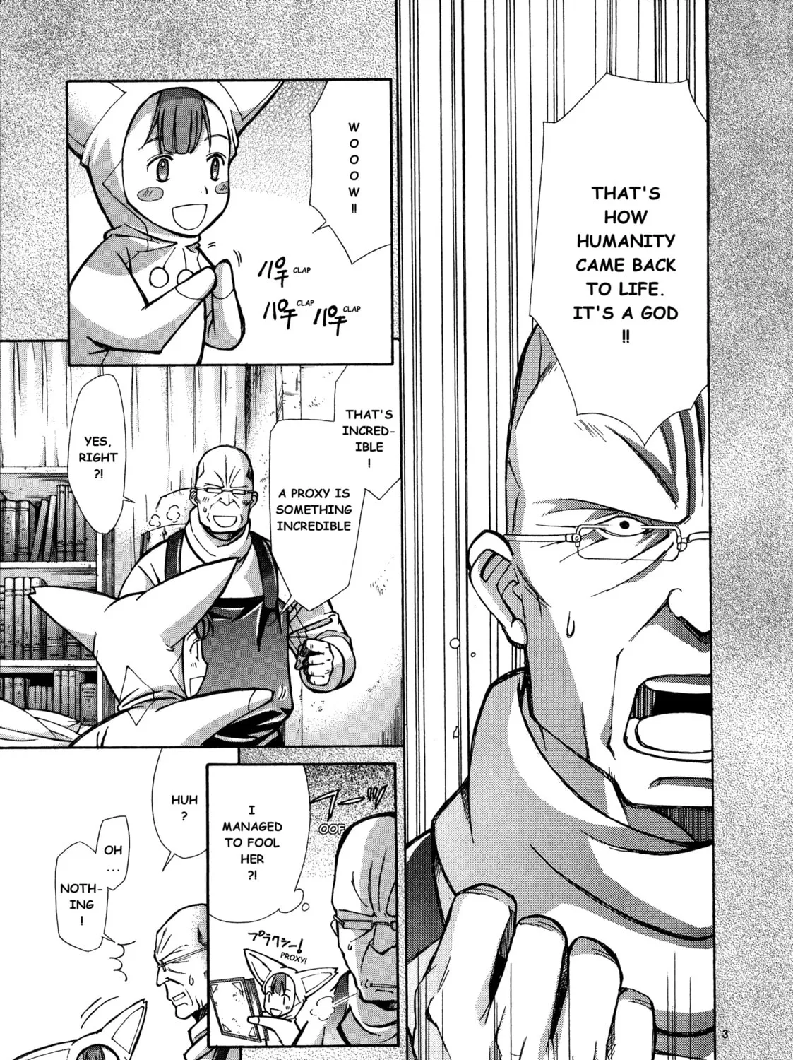 Ergo Proxy: Centzon Hitchers & Undertaker Chapter 8 page 73 - 