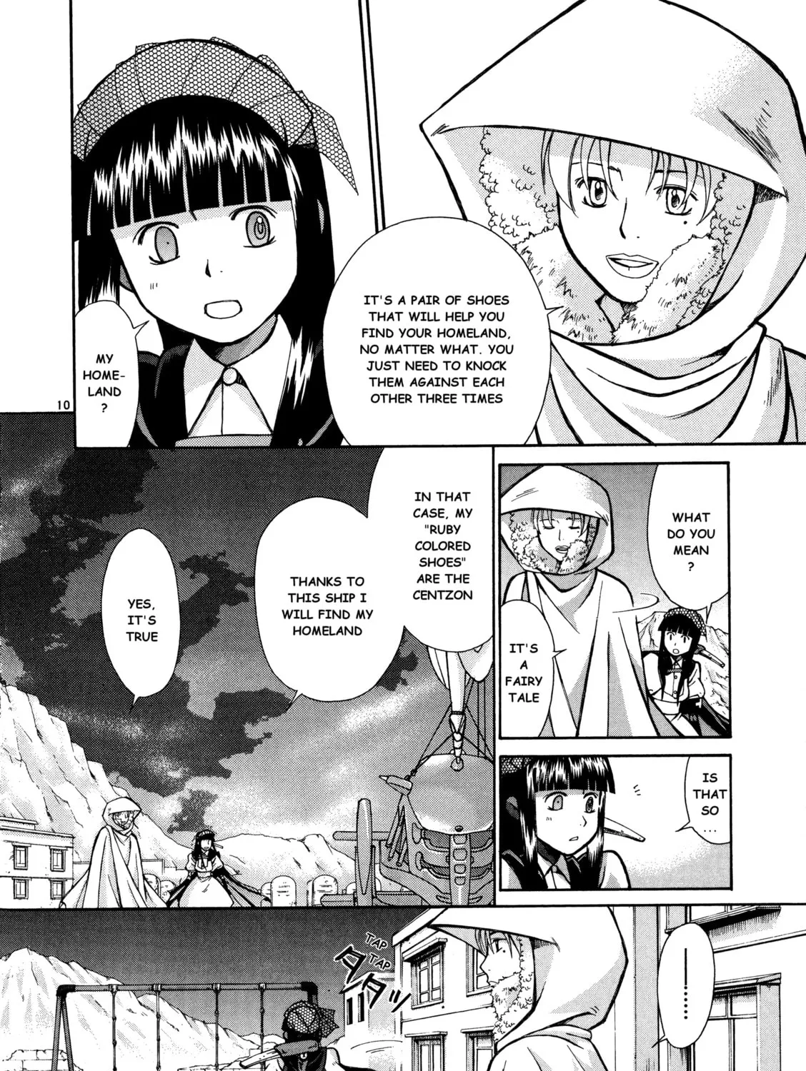 Ergo Proxy: Centzon Hitchers & Undertaker Chapter 9 page 21 - 