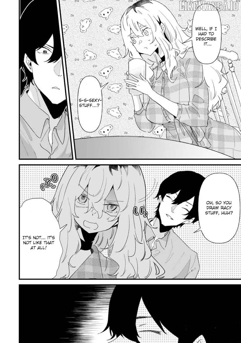 Ero Mangaka Onee-san to Otsukare Riman Chapter 21 page 6 - 