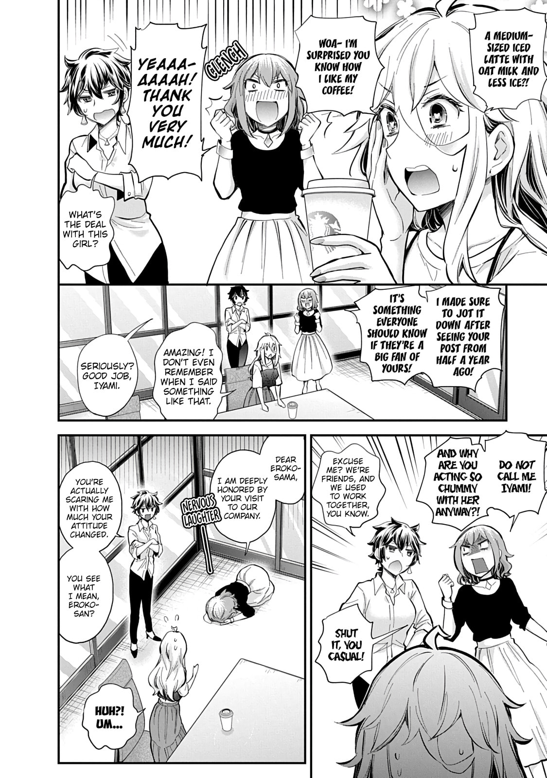 Eroko-san on the Attack Chapter 57 page 11 - 