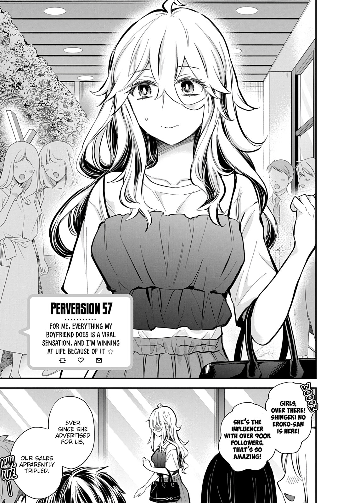 Eroko-san on the Attack Chapter 57 page 6 - 