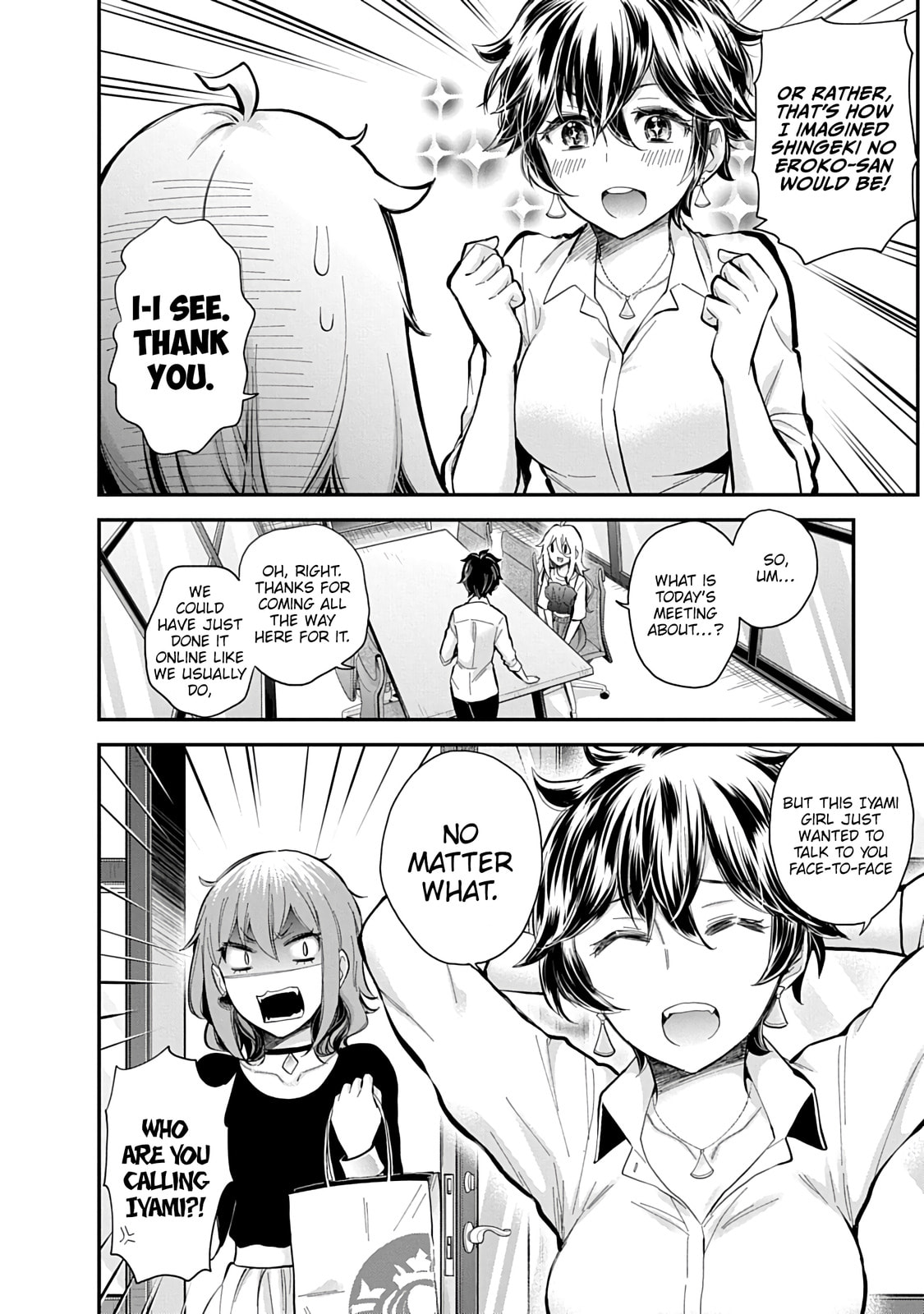 Eroko-san on the Attack Chapter 57 page 9 - 