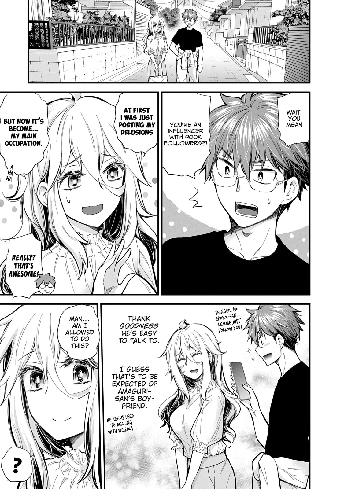 Eroko-san on the Attack Chapter 59 page 10 - 