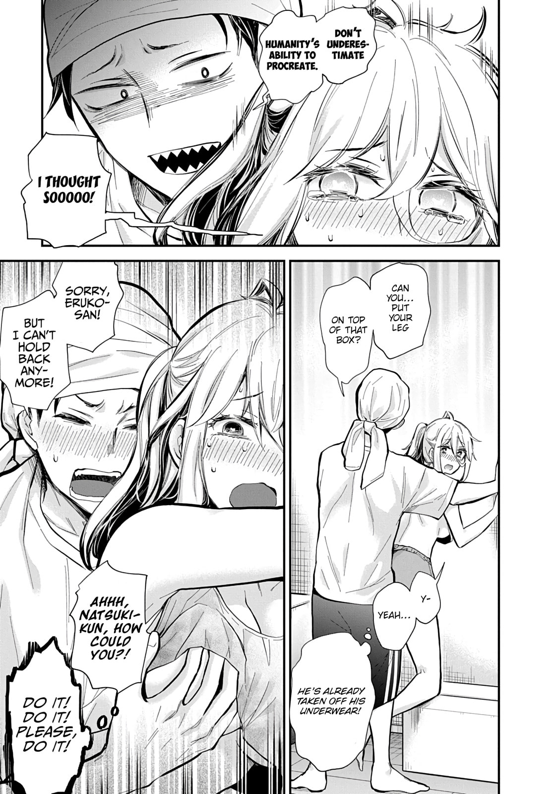 Eroko-san on the Attack Chapter 61 page 16 - 