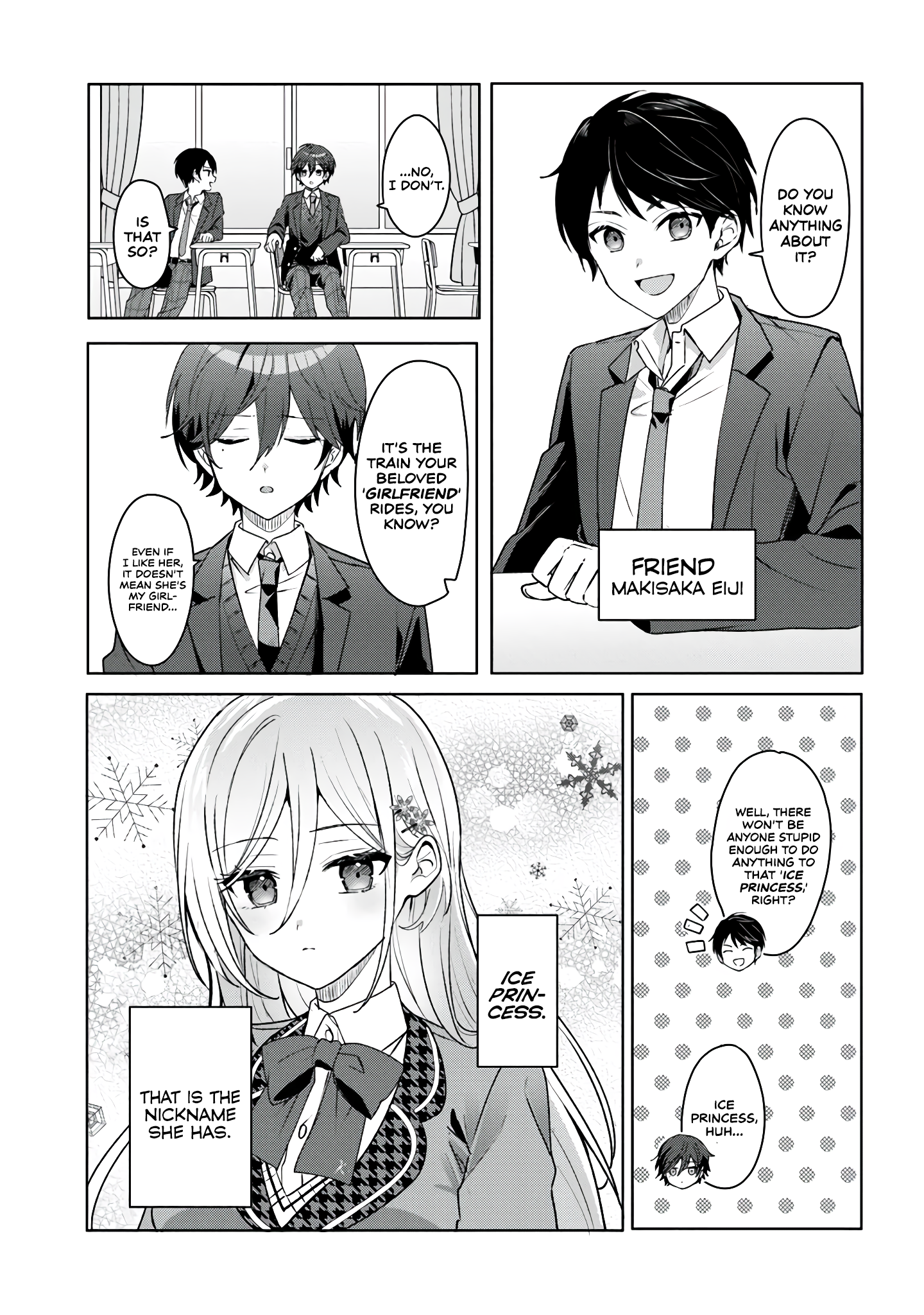 Takou no Koori Hime wo Tasuketara, Otomodachi kara Hajimeru Koto ni Narimashita Chapter 1.1 page 11 - 