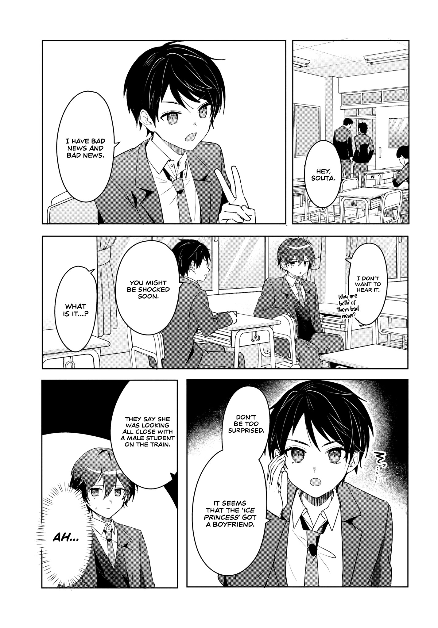 Takou no Koori Hime wo Tasuketara, Otomodachi kara Hajimeru Koto ni Narimashita Chapter 4.1 page 1 - 