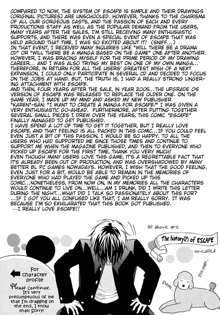 Escape Chapter 7.5 page 6 - 