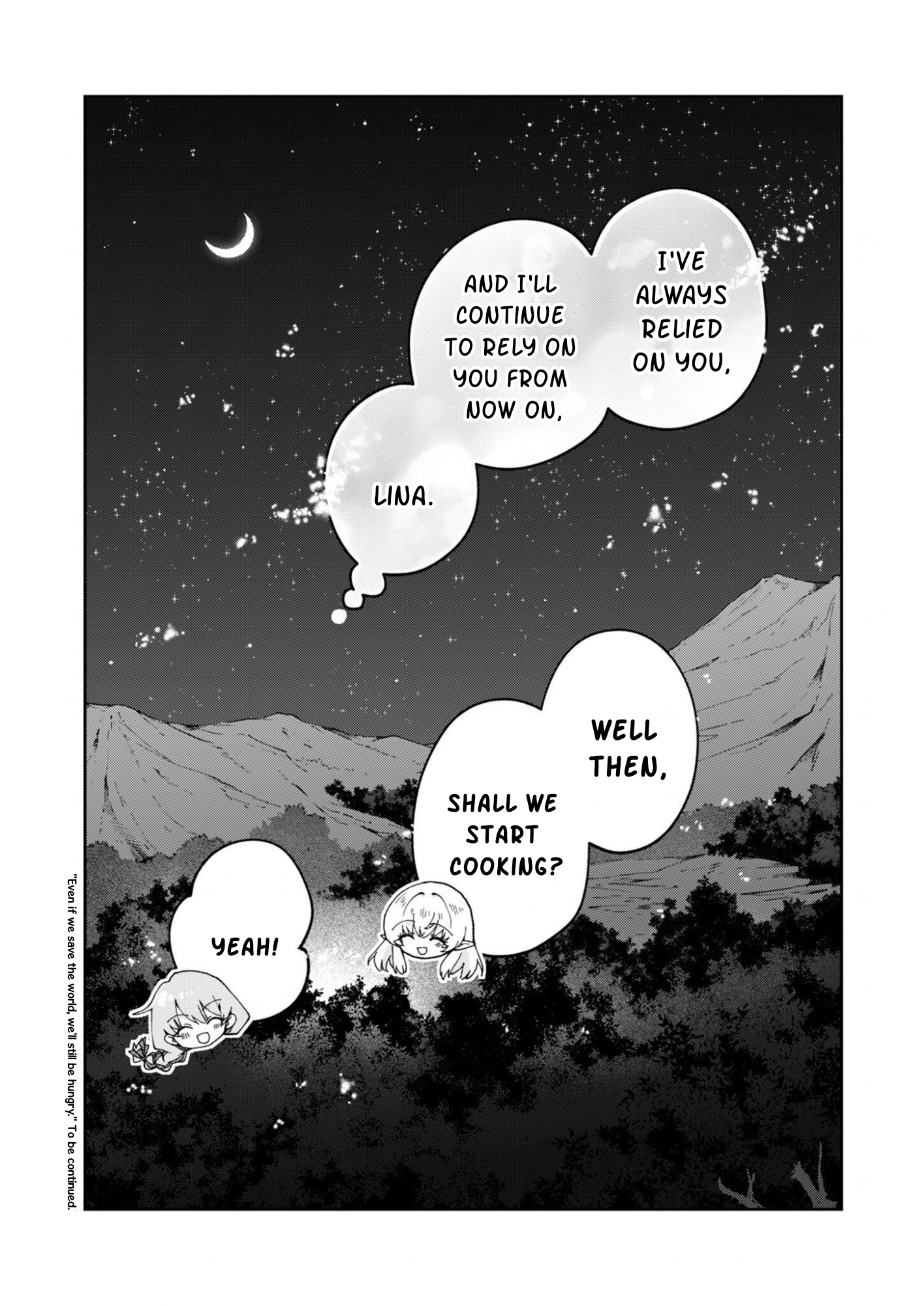 Even If We Save The World, We'll Still be Hungry Chapter 3 page 35 - 