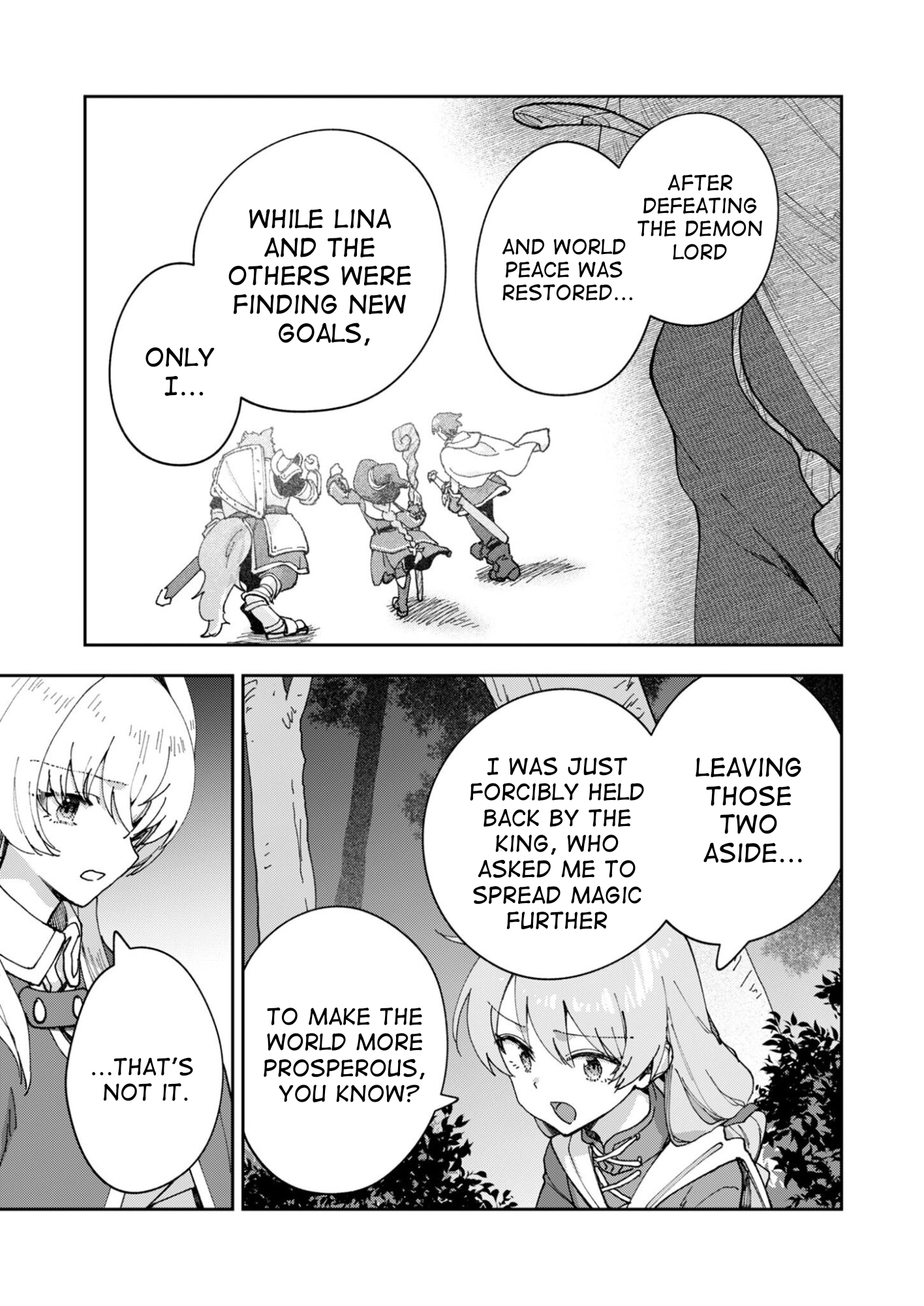 Even If We Save The World, We'll Still be Hungry Chapter 4 page 23 - 