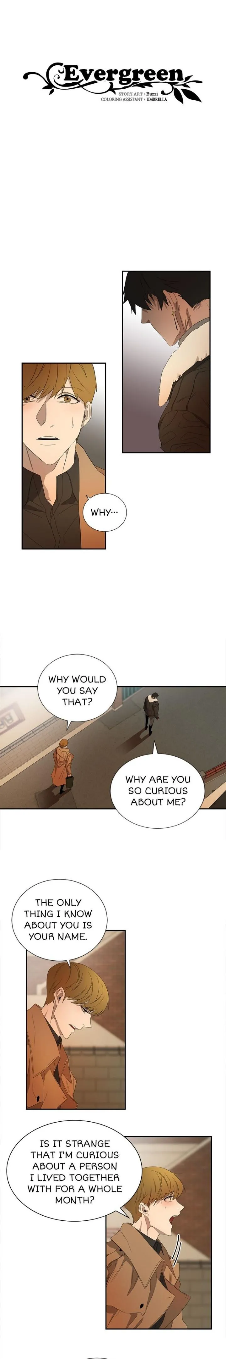 Evergreen (Yaoi) Chapter 11 page 1 - 