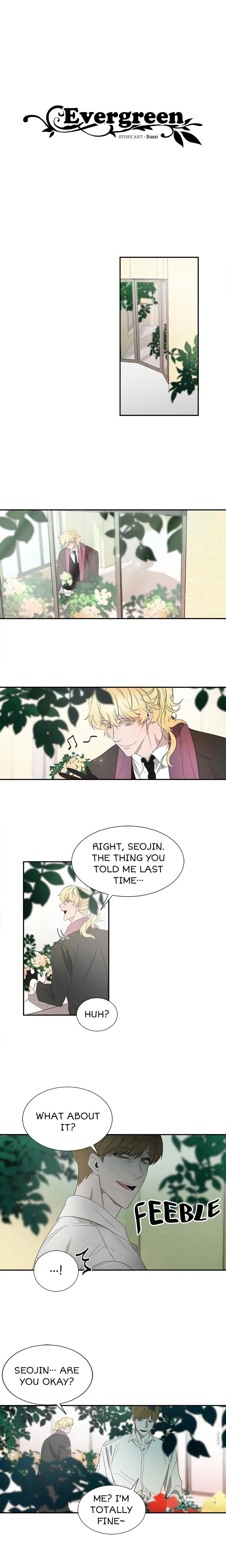 Evergreen (Yaoi) Chapter 13 page 1 - 